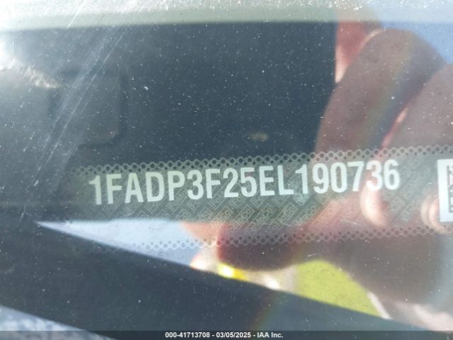 1FADP3F25EL190736 Ford FOCUS SE
