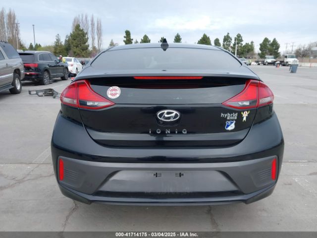 KMHC65LC4LU231135 Hyundai Ioniq Hybrid Blue