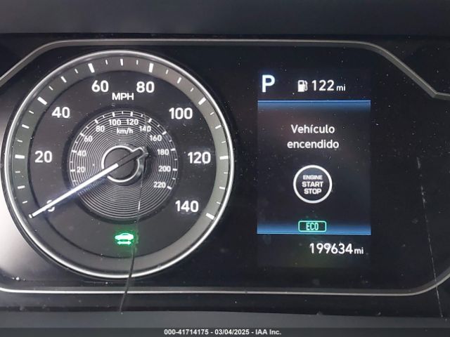 KMHC65LC4LU231135 Hyundai Ioniq Hybrid Blue