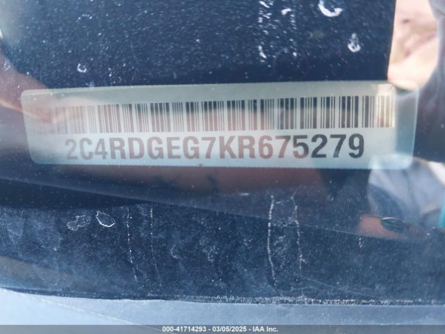 2C4RDGEG7KR675279 Dodge Grand Caravan Gt