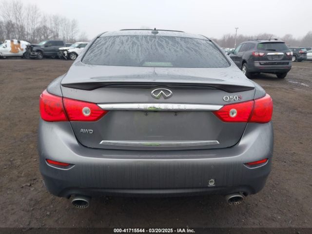 JN1FV7AR3GM451964 Infiniti Q50 3.0t Red Sport 400