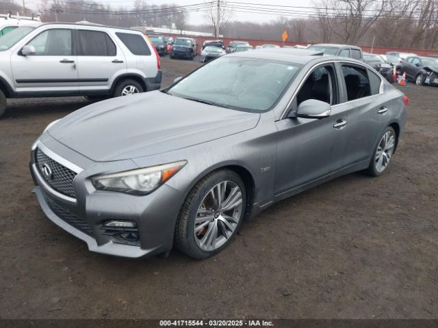 JN1FV7AR3GM451964 Infiniti Q50 3.0t Red Sport 400