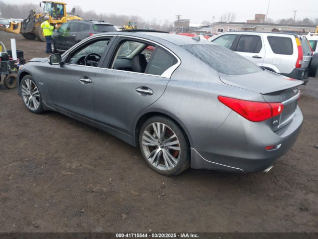 JN1FV7AR3GM451964 Infiniti Q50 3.0t Red Sport 400