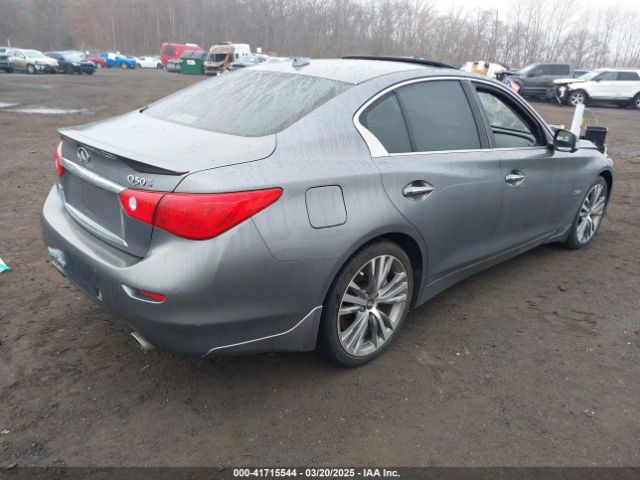 JN1FV7AR3GM451964 Infiniti Q50 3.0t Red Sport 400