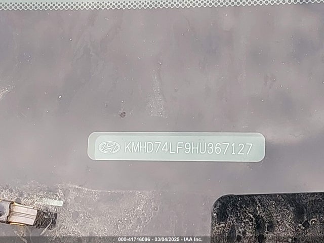 Hyundai ELANTRA SE 2017 KMHD74LF9HU367127 Image 9