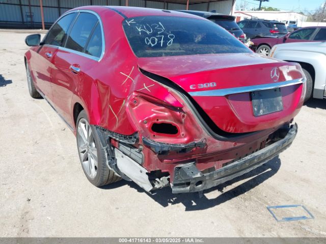 55SWF8DBXKU310078 Mercedes-Benz C 300