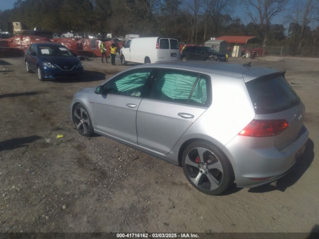 3VW5T7AU6HM011047 Volkswagen Golf Gti Autobahn 4-door/s 4-door/se 4-door/sport 4-door