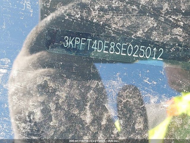 3KPFT4DE8SE025012 KIA K4 Lxs