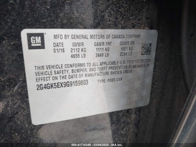 2G4GK5EX9G9159803 Buick Regal Turbo