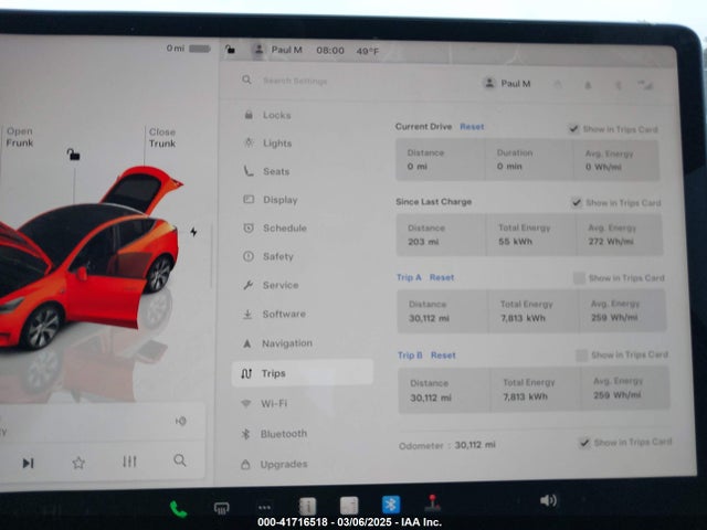 2022 TESLA MODEL Y 7SAYGDEE1NA021734 Photo 6