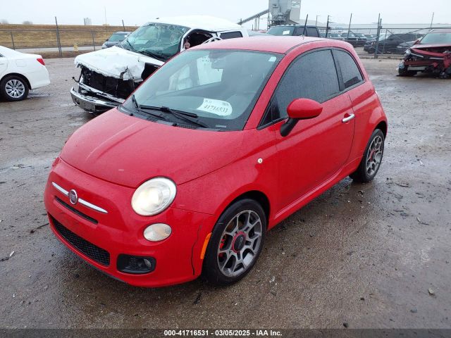 2012 FIAT 500 3C3CFFBR4CT113259 Photo 1