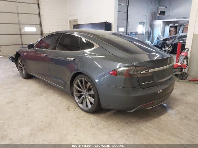 2014 TESLA MODEL S 5YJSA1H13EFP49912 Photo 2