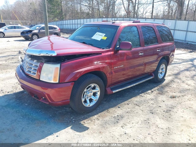 2002 CADILLAC ESCALADE 1GYEC63T82R307205 Photo 1