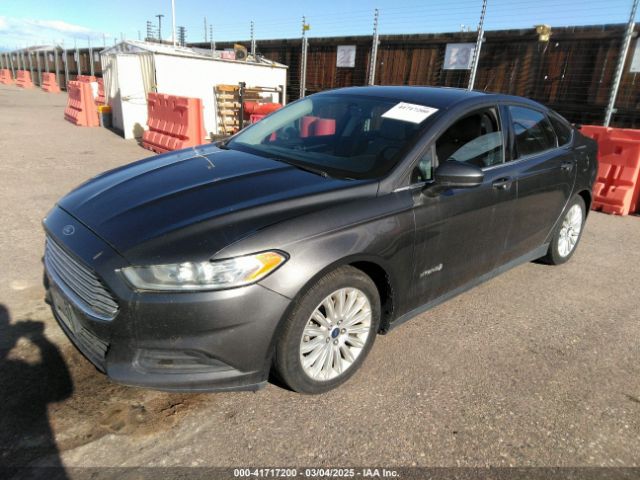 3FA6P0UU6FR307898 Ford Fusion Hybrid S