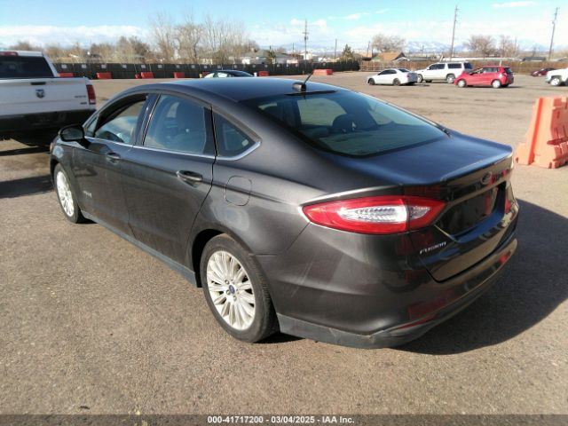 3FA6P0UU6FR307898 Ford Fusion Hybrid S