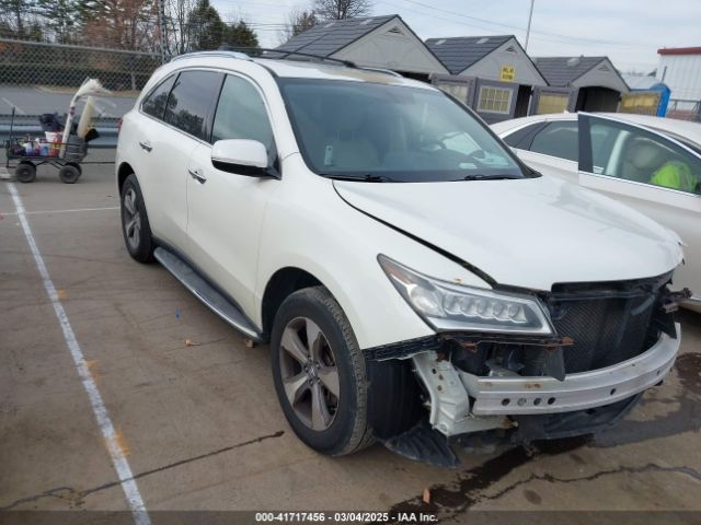 2014 ACURA MDX 5FRYD4H22EB015174 Photo 0