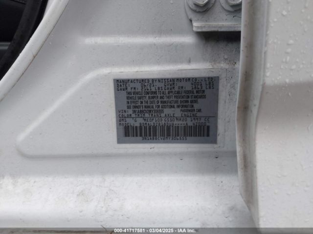 3N1AB8CV2MY306555 Nissan Sentra Sv Xtronic Cvt