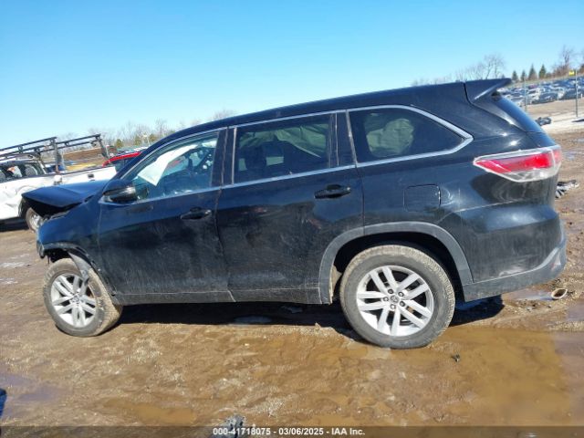 5TDZKRFHXGS135903 Toyota Highlander Le V6