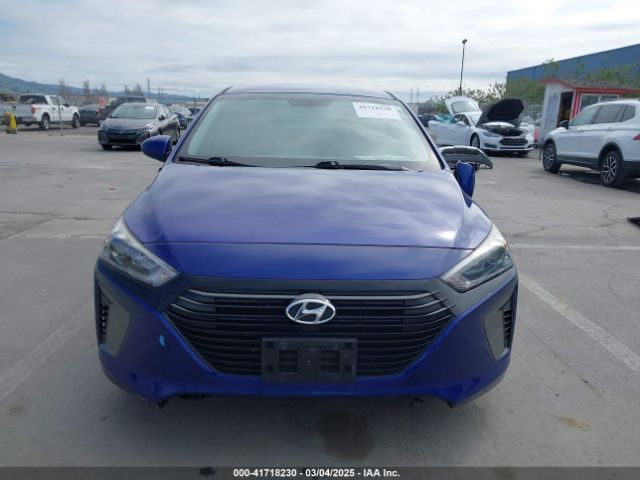 KMHC65LC1KU178876 Hyundai Ioniq Hybrid Blue