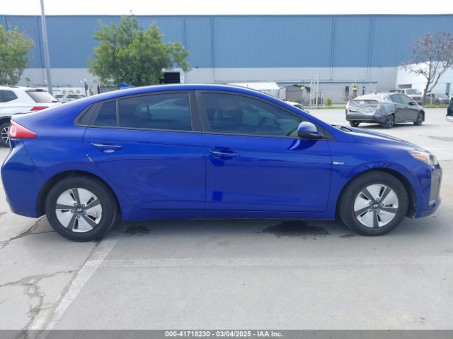 KMHC65LC1KU178876 Hyundai Ioniq Hybrid Blue