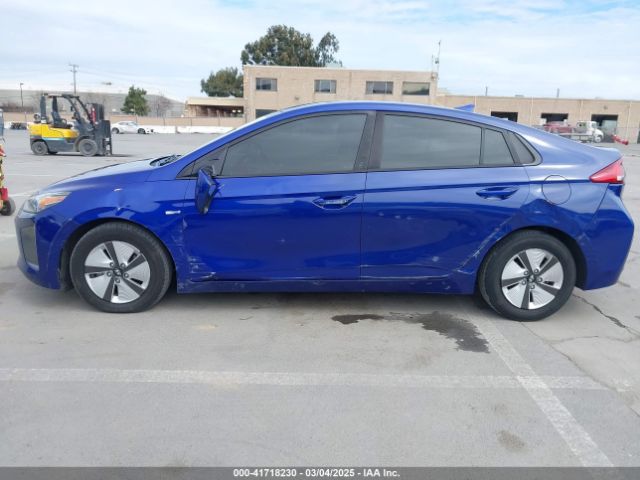 KMHC65LC1KU178876 Hyundai Ioniq Hybrid Blue