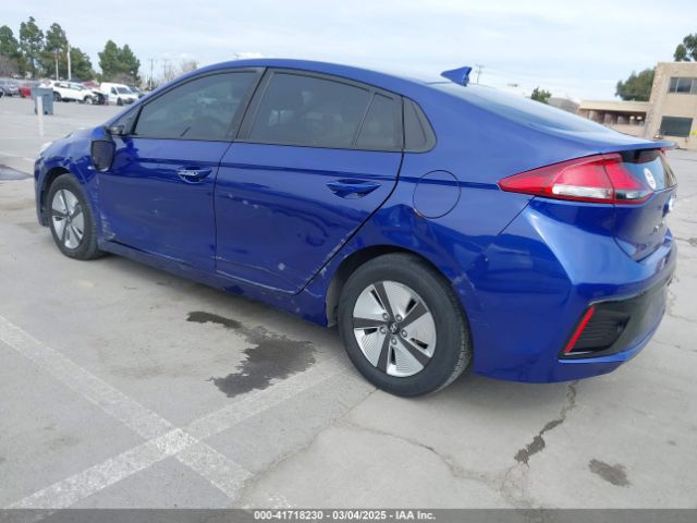 KMHC65LC1KU178876 Hyundai Ioniq Hybrid Blue