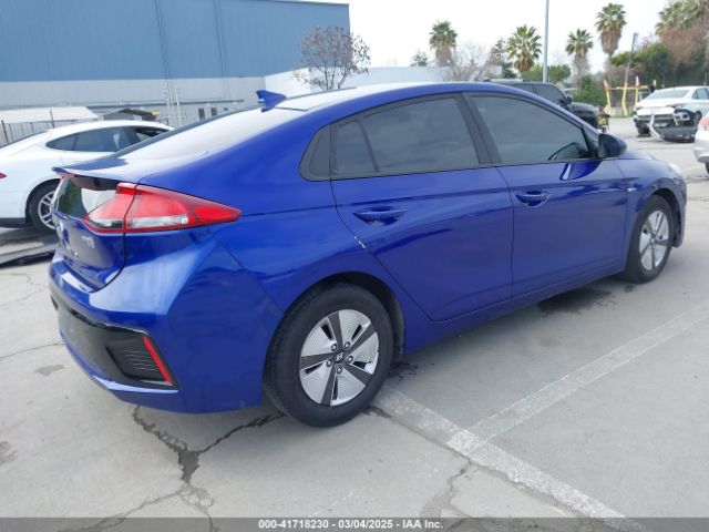 KMHC65LC1KU178876 Hyundai Ioniq Hybrid Blue