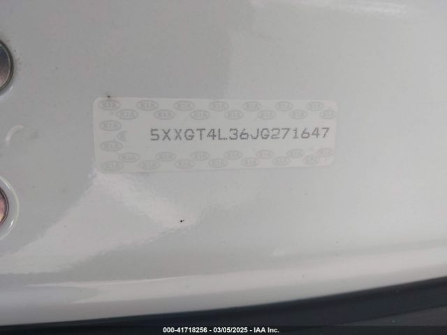 5XXGT4L36JG271647 KIA Optima Lx