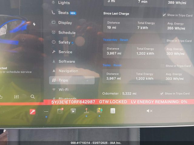 5YJ3E1ET0RF842987 Tesla Model 3 Performance All-wheel Drive