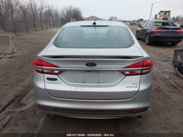 3FA6P0LU3JR141401 Ford Fusion Hybrid Se
