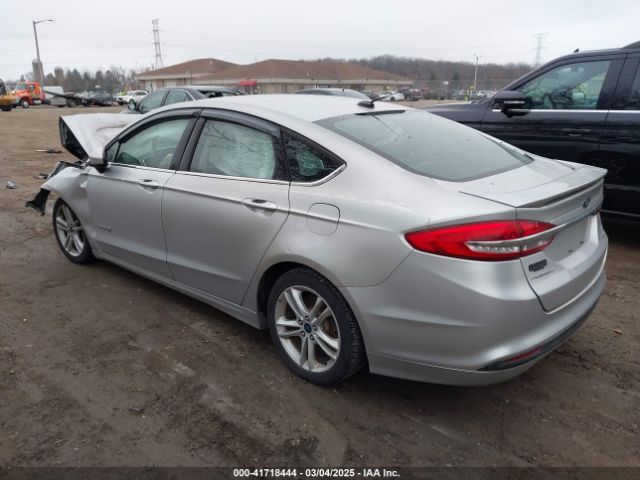 3FA6P0LU3JR141401 Ford Fusion Hybrid Se