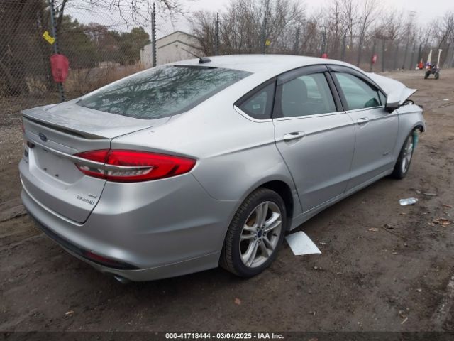 3FA6P0LU3JR141401 Ford Fusion Hybrid Se
