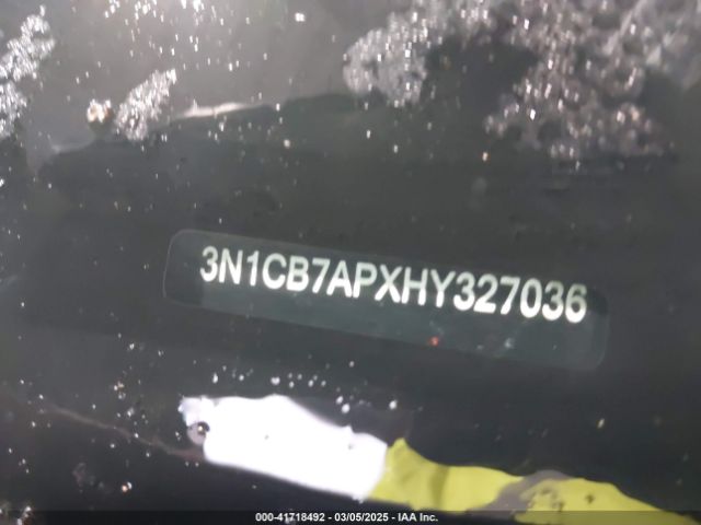 3N1CB7APXHY327036 Nissan Sentra Sr Turbo