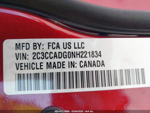 2022 CHRYSLER 300 2C3CCADG0NH221834 Photo 8