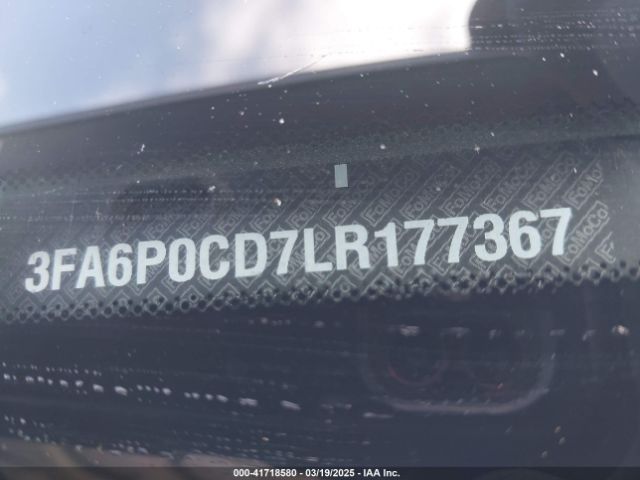 3FA6P0CD7LR177367 Ford FUSION SEL