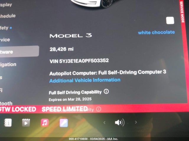 2023 TESLA MODEL 3 5YJ3E1EA0PF503352 Photo 6