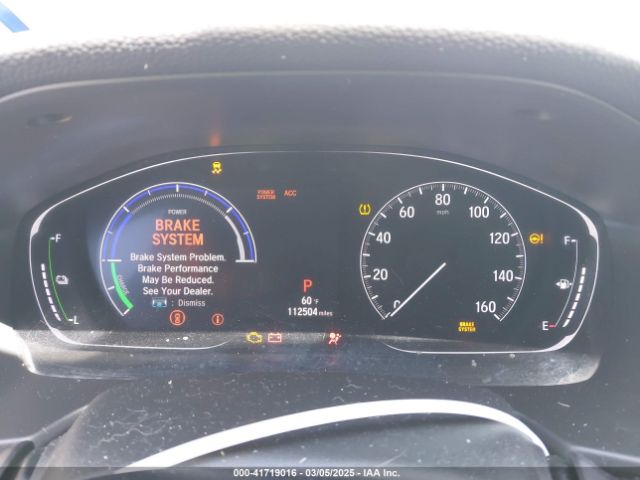 1HGCV3F15JA012500 Honda ACCORD HYBRID