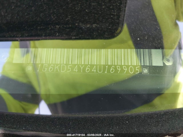 2004 CADILLAC DEVILLE 1G6KD54Y64U169905 Photo 8