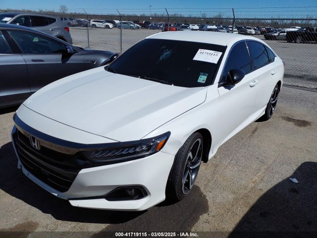 1HGCV1F32MA072292 Honda Accord Sport