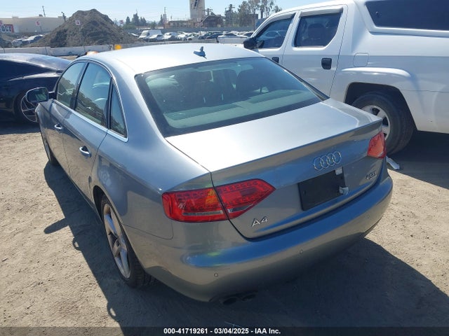 2011 AUDI A4 WAUFFAFL5BN025009 Photo 2