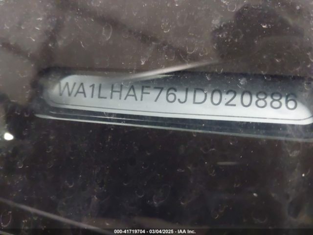 WA1LHAF76JD020886 Audi Q7 2.0t Premium