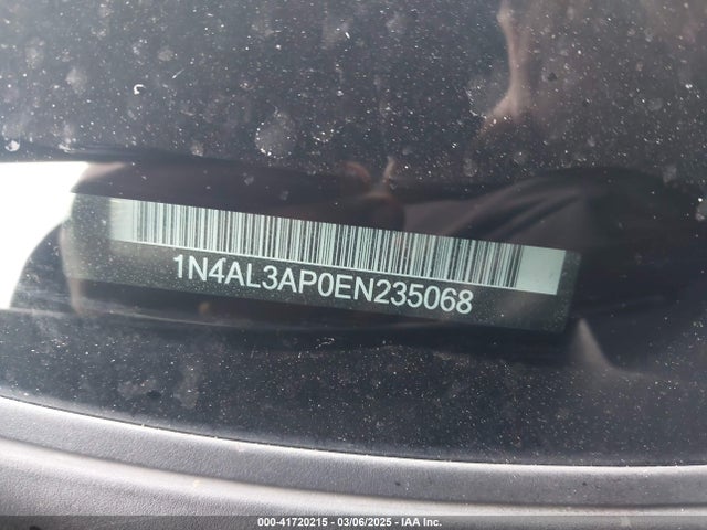 1N4AL3AP0EN235068 Nissan Altima 2.5 S