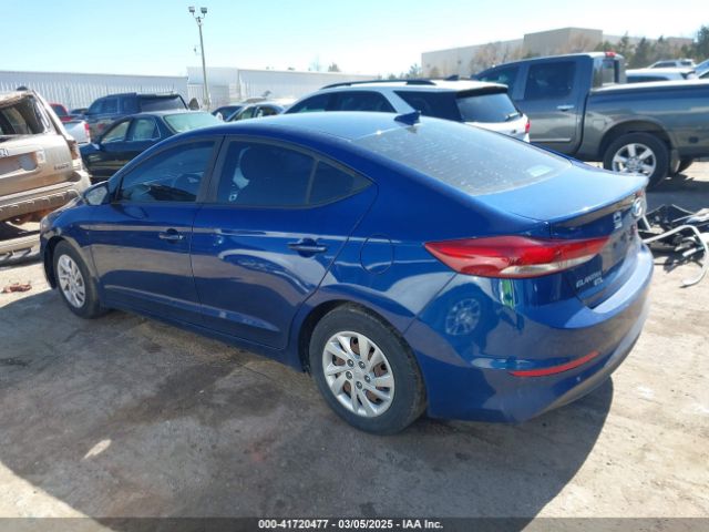 5NPD74LFXHH184558 Hyundai ELANTRA SE