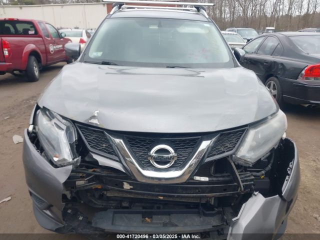 KNMAT2MV6GP695258 Nissan Rogue S/sl/sv