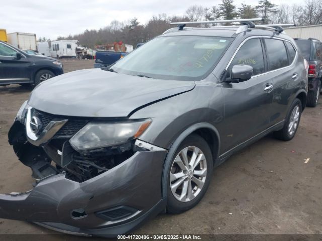 KNMAT2MV6GP695258 Nissan Rogue S/sl/sv