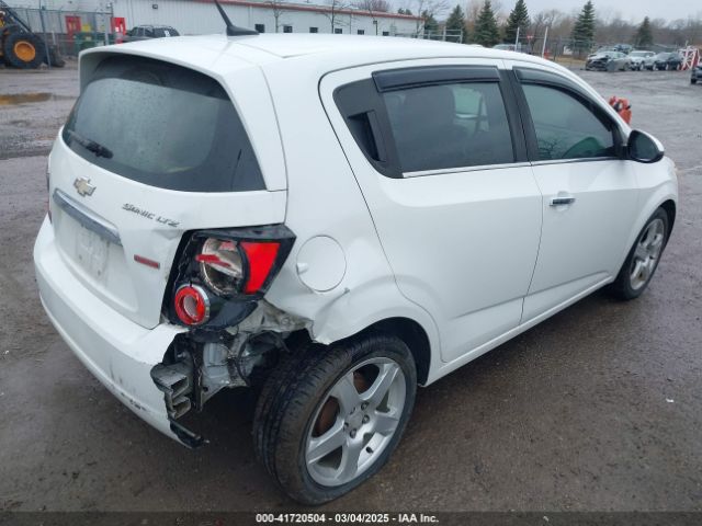 1G1JE6SB1E4118770 Chevrolet Sonic Ltz Auto