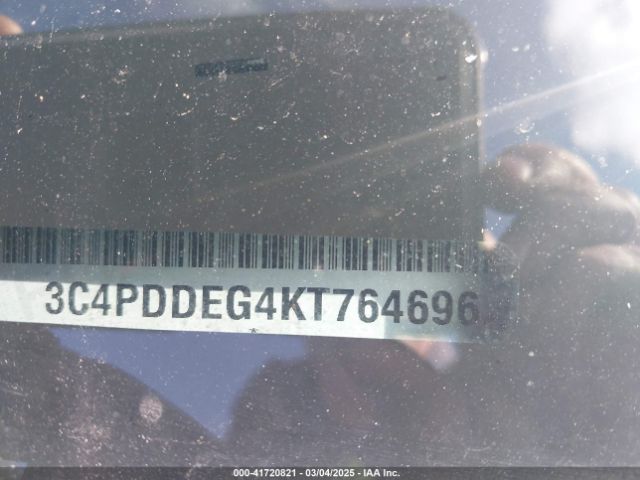 2019 DODGE JOURNEY 3C4PDDEG4KT764696 Photo 8