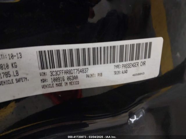 2013 FIAT 500 3C3CFFAR8DT754837 Photo 8