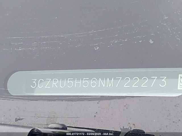 3CZRU5H56NM722273 Honda Hr-v 2wd Ex