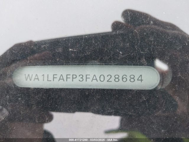 WA1LFAFP3FA028684 Audi Q5 2.0t Premium